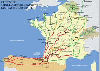 Carte interactive des chemins : cliquez sur l'image pour accéder à cette rubrique. Image carte interactive